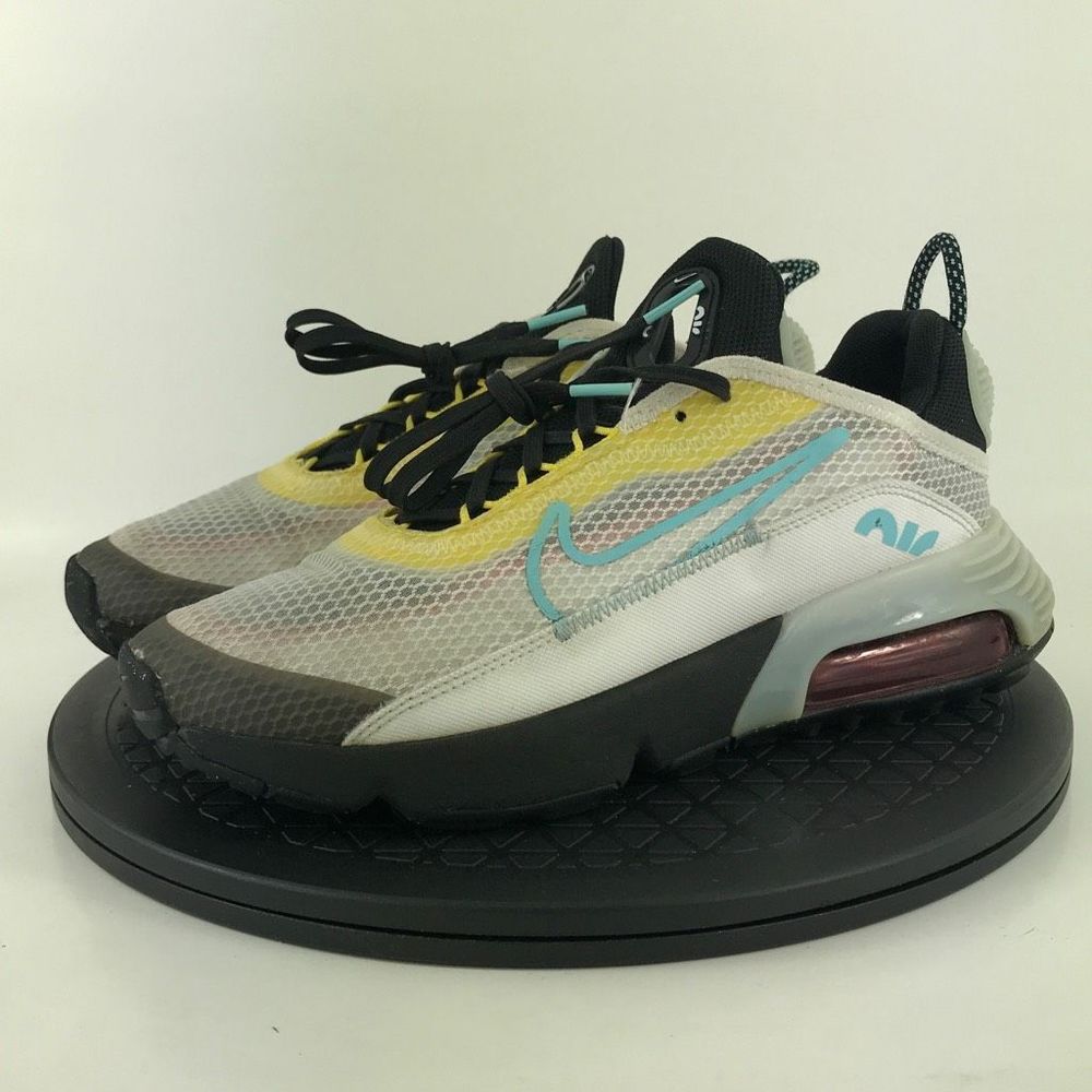 Nike Air Max 2090 GS White/Black Running Shoes CJ4066-103 Women's Size 7 (5.5Y)